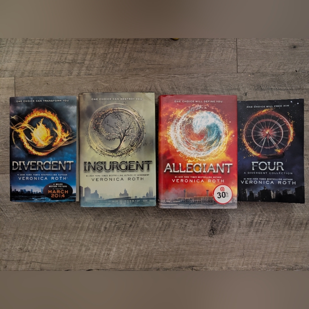 Divergent Book Series Of 4